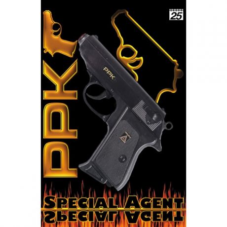 Игрушечное оружие Sohni-wicke Пистолет Special Agent PPK 25-зарядные Gun 158 mm