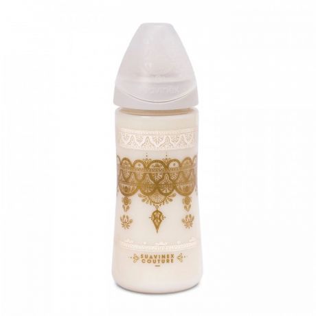 Бутылочки Suavinex Haute Couture полипропилен с силиконовой соской 360 мл