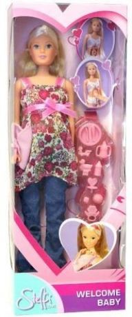 Куклы и одежда для кукол Simba Кукла Штеффи беременная