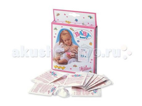 Куклы и одежда для кукол Zapf Creation Baby born Детское питание 12 пакетиков