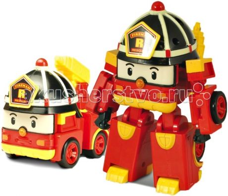 Машины Робокар Поли (Robocar Poli) Пожарная машина Рой трансформер 7,5 см