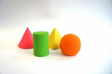 Игрушки для ванны Lanco Латексная игрушка из 4-х геометрических фигур 664/4