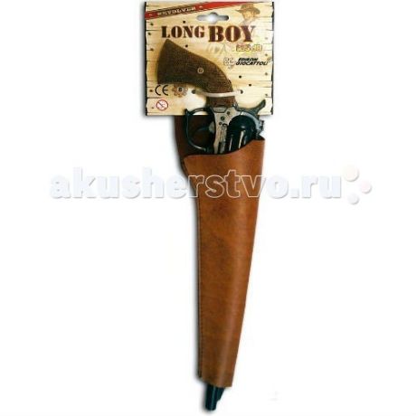Игрушечное оружие Edison Игрушечный Пистолет Long Boy Western 39 см