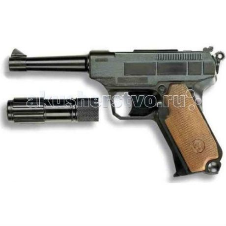 Игрушечное оружие Edison Игрушечный Пистолет с глушителем Lionmatic 26,5 см