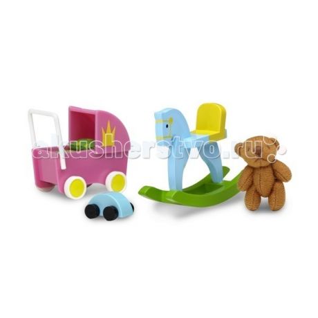 Кукольные домики и мебель Lundby Смоланд Игрушки для детской комнаты
