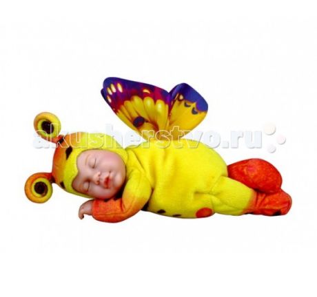 Мягкие игрушки Unimax Детки-бабочки желтые Престиж 30 см