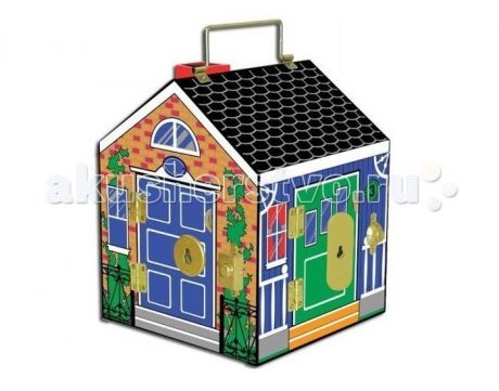 Кукольные домики и мебель Melissa & Doug Кукольный домик с замками
