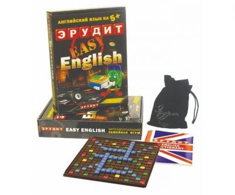 Настольные игры Биплант Настольная игра Эрудит Easy english