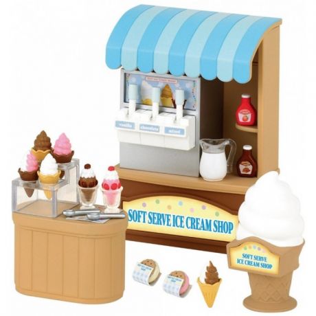 Кукольные домики и мебель Sylvanian Families Игровой набор Магазин мороженого