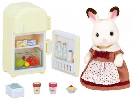 Игровые наборы Sylvanian Families Игровой набор Мама кролик и холодильник