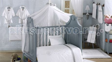 Балдахины для кроваток Kidboo Blossom Linen White
