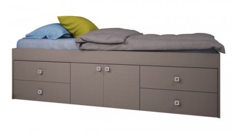 Кровати для подростков Polini kids Simple 3100 Н с 4 ящиками
