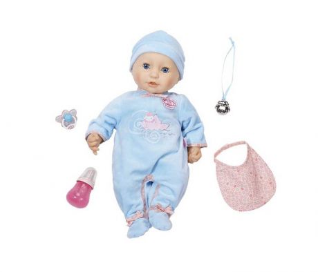 Куклы и одежда для кукол Zapf Creation Baby Annabell Кукла-мальчик многофункциональная 43см 794-654