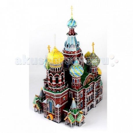 Сборные модели CubicFun 3D пазл Собор Воскресения Христова (Россия)