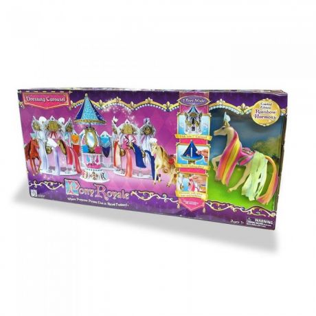 Игровые наборы Pony Royal Набор Пони Рояль: карусель и королевская лошадь Радуга