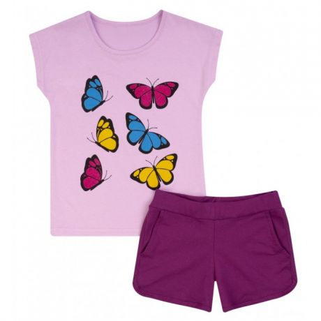 Комплекты детской одежды Утёнок Комплект для девочки Бабочка