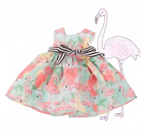 Куклы и одежда для кукол Gotz Платье Фламинго для кукол 45-50 см