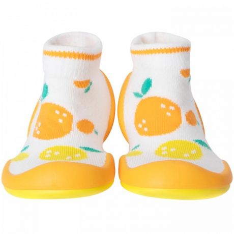 Домашняя обувь Komuello Ботиночки-носочки Orange Sherbet