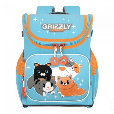 Школьные рюкзаки Grizzly Рюкзак школьный RAl-194-2