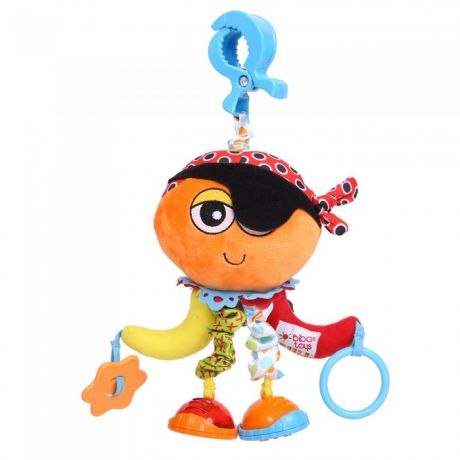 Подвесные игрушки Biba Toys мягкая на прищепке Пират Джэк