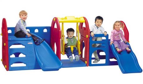 Игровые комплексы Haenim Toy Детский игровой комплекс для дома и улицы Королевство HN-710