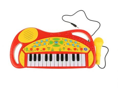 Музыкальные инструменты Умка Пианино с микрофоном и функцией записи