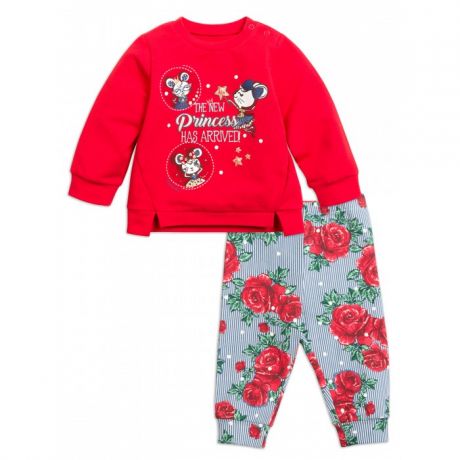 Комплекты детской одежды Pelican Комплект для девочки свитшот и брючки GFANP1201