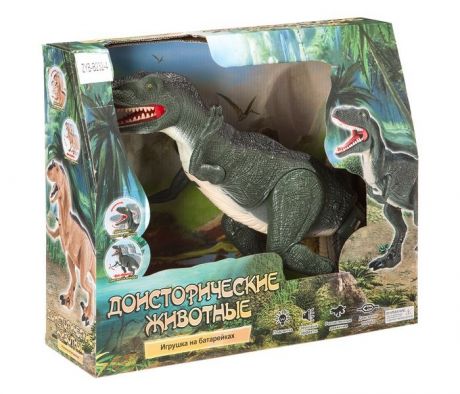 Электронные игрушки Zhorya Динозавр на батарейках Б72873