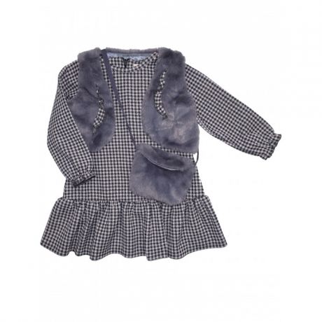 Комплекты детской одежды Baby Rose Комплект для девочки (жилет, платье, сумка) 3253