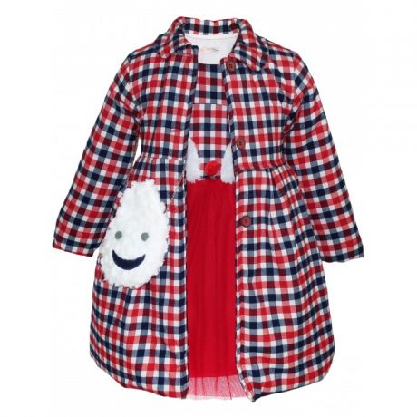 Комплекты детской одежды Baby Rose Комплект для девочки (пальто, платье, сумка) 3229