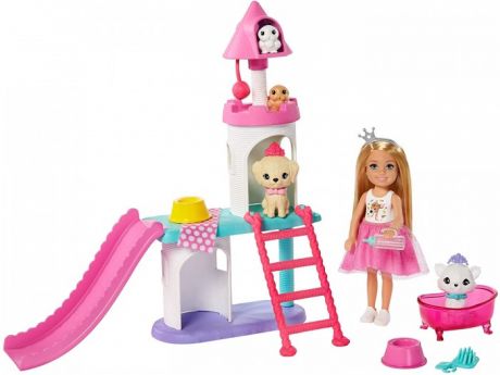 Куклы и одежда для кукол Barbie Приключения Принцессы Игровой набор Принцесса Челси