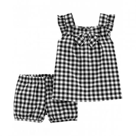 Комплекты детской одежды Carter's Комплект для девочки туника и шорты 2H328010