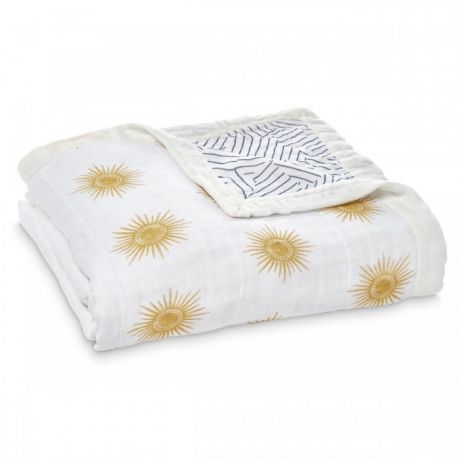 Одеяла Aden&Anais из бамбука Golden sun 120х120 см