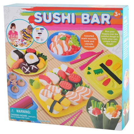 Тесто для лепки Playgo Набор Суши бар