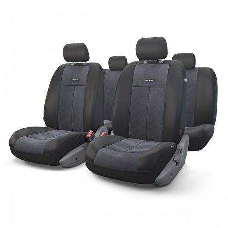 Аксессуары для автомобиля Autoprofi Автомобильные чехлы TT Airbag TT-902V (9 предметов)