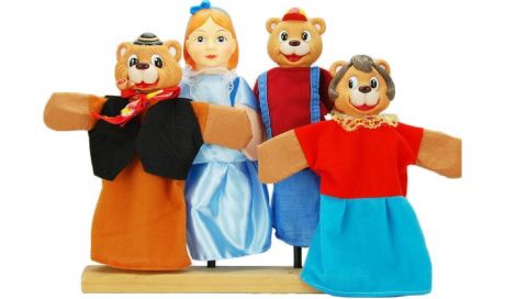 Ролевые игры Жирафики Кукольный Театр Три медведя (4 куклы)