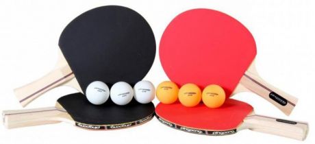 Спортивный инвентарь Ping-Pong Набор ракеток и мячей для 4-х игроков Performance