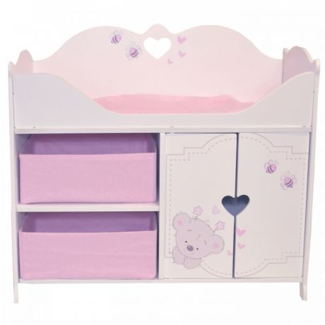 Кроватки для кукол Paremo шкаф Рони стиль 1