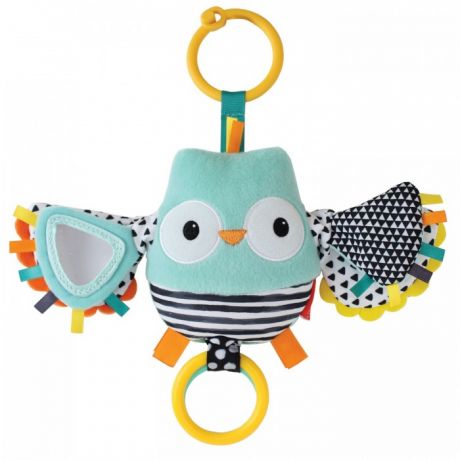 Подвесные игрушки Infantino Сова с хлопающими крыльями