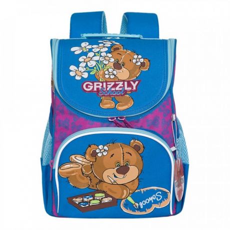 Школьные рюкзаки Grizzly Ранец школьный RAm-084-6