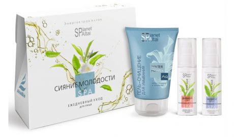 Косметика для мамы Planet Spa Altai Подарочный набор Сияние молодости