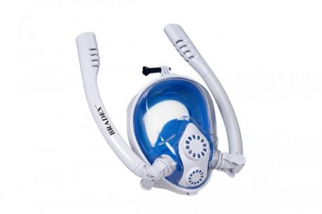 Аксессуары для плавания Bradex Полнолицевая маска для снорклинга с двумя трубками