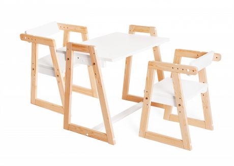 Детские столы и стулья Я сам Комплект детской мебели Лофт-Дуо (стол и два стула)