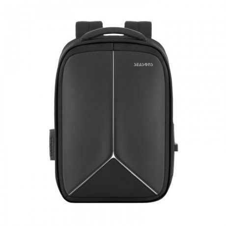 Школьные рюкзаки Seasons Рюкзак для ноутбука 15.6 антивандальный с USB портом и выходом для наушников MSP4013