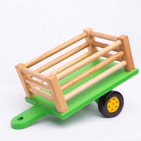Деревянные игрушки BochArt Прицеп для Синего Трактора