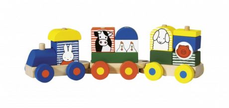 Деревянные игрушки Totum Поезд Miffy
