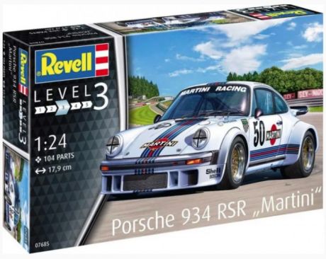 Сборные модели Revell Сборная модель Автомобиль  Porsche 934 RSR Martini 1:24