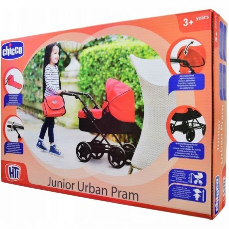 Коляски для кукол Chicco городская Junior urban pram