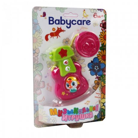 Подвесные игрушки Baby Care Музыкальная Гитара BC1015