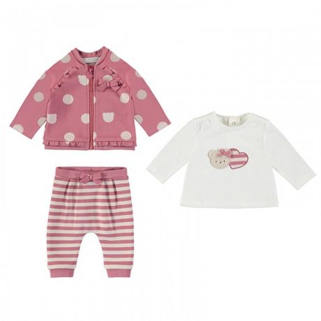Комплекты детской одежды Mayoral Спортивный костюм для девочки Newborn 2672